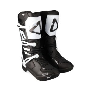 Leatt Cross 3.5 Youth Boots - Black/White