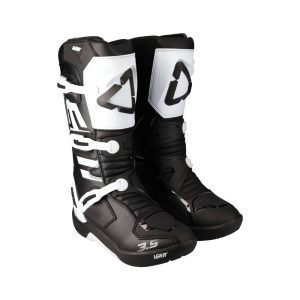 Leatt Cross 3.5 Youth Boots - Black/White