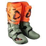 Leatt Cross 5.5 Flexlock Enduro Boots 1 Leatt Cross 5.5 Flexlock Enduro Boots - Green/Orange