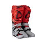 Leatt Cross 5.5 Flexlock Enduro Boots JW22 2 Leatt Cross 5.5 Flexlock Enduro Boots JW22 - Red/Grey