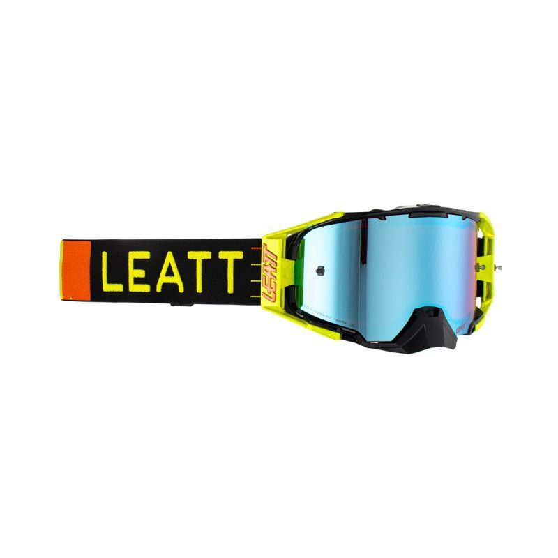 Leatt Velocity 6.5 IRIZ Citrus BLUE UC 26% Goggles Goggles - Black/Fluo Yellow/Orange