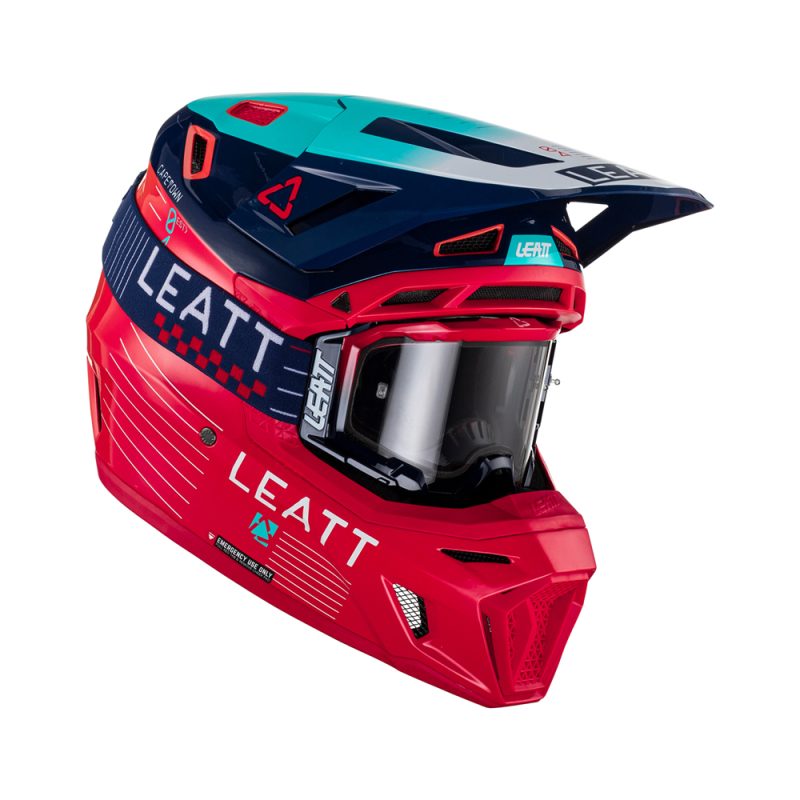 Leatt 8.5 V23 KIT Helmet - Red/Navy/Blue