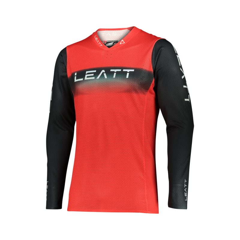 Leatt MOTO 5.5 Ultraweld Jersey - Red/Black