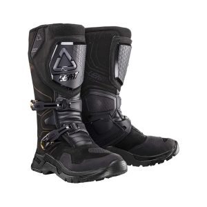 Leatt ADV Adventure Hydradri 7.5 Stealth Boots - Black/Gold