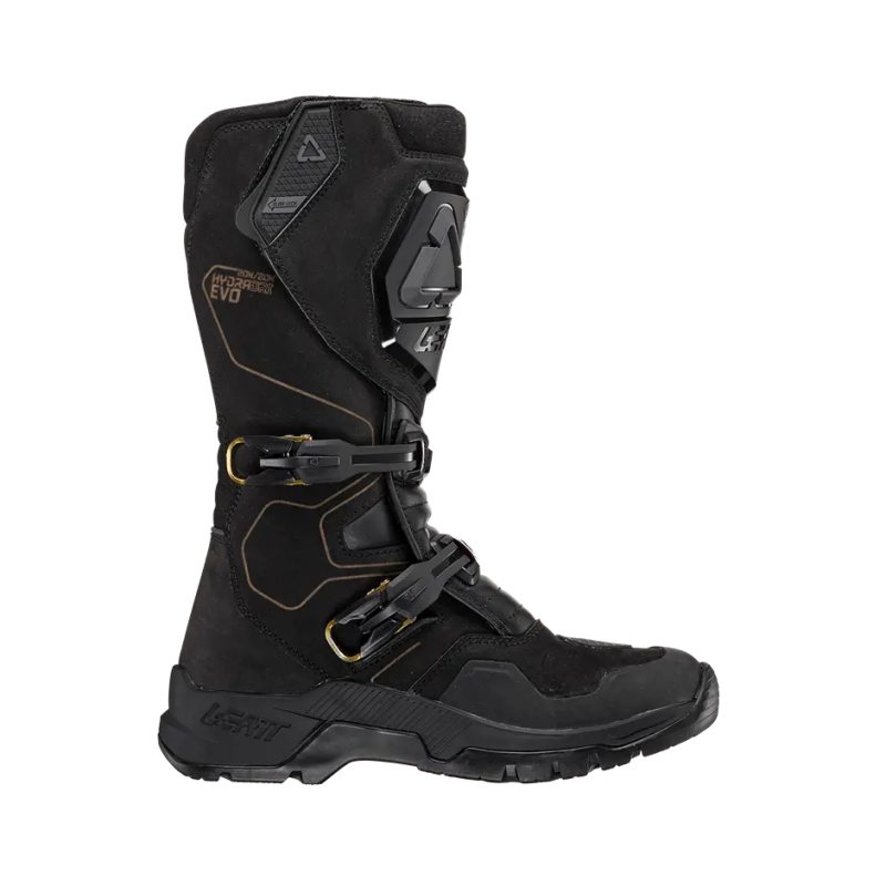 Leatt ADV Adventure Hydradri 7.5 Stealth Boots - Black/Gold