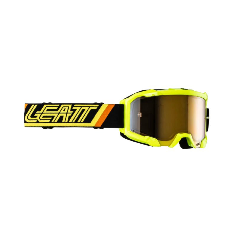 Leatt Velocity 4.5 IRIZ Citrus Bronze UC 68% Goggles - Yellow/Black/Orange