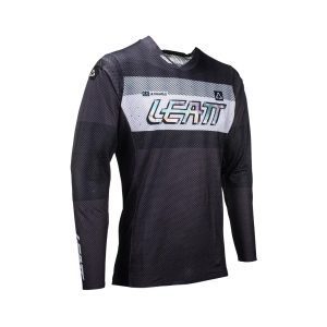 Leatt MOTO 5.5 Ultraweld Jersey - Graphite/White