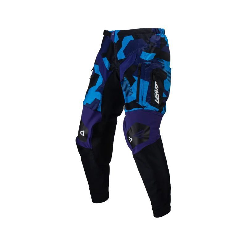 Leatt MOTO 4.5 Enduro Pants - Black/Navy/Blue/Camo