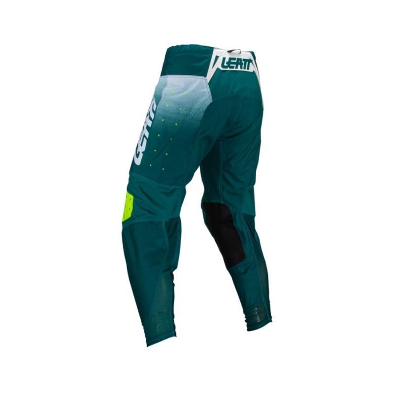 Leatt MOTO 4.5 ACID FUEL Pants - Green/White/Fluo Green