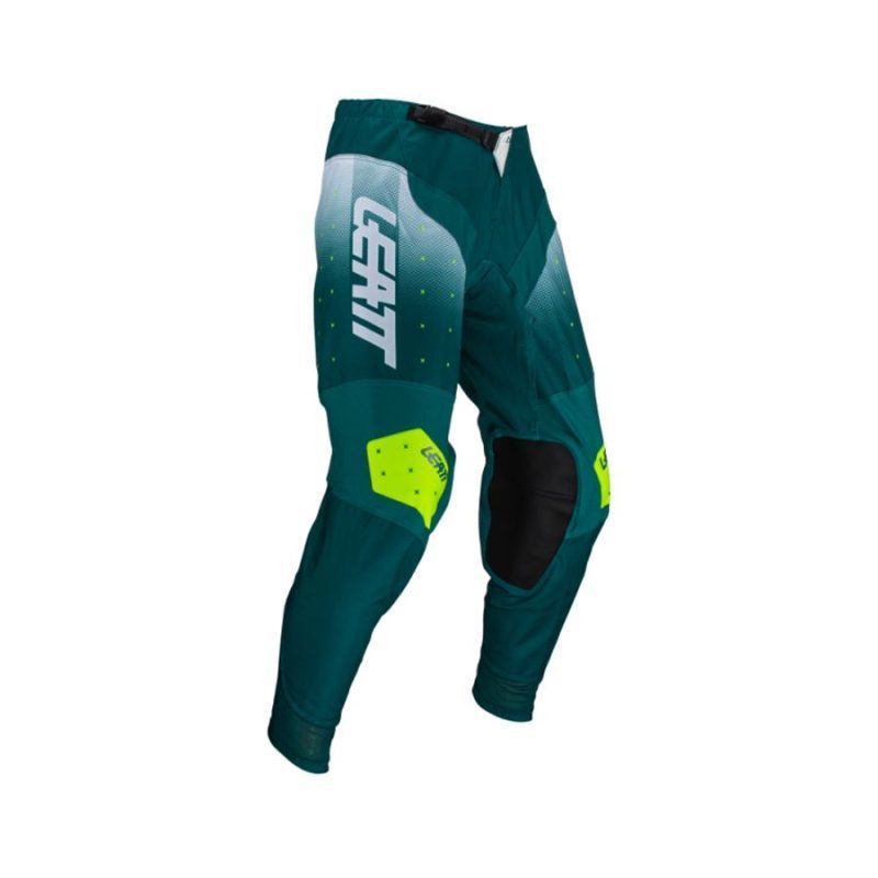 Leatt MOTO 4.5 ACID FUEL Pants - Green/White/Fluo Green