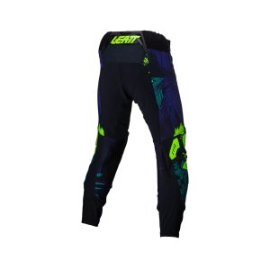 Leatt MOTO 5.5 I.k.s Pants Jungle - Black/Navy/Fluo Green