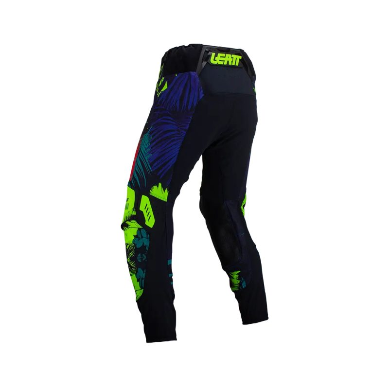 Leatt MOTO 5.5 I.k.s Pants Jungle - Black/Navy/Fluo Green