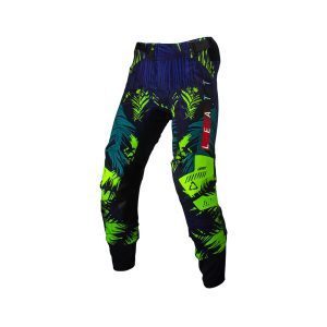 Leatt MOTO 5.5 I.k.s Pants Jungle - Black/Navy/Fluo Green
