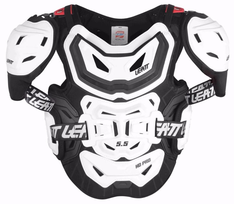Leatt Chest Protector 5.5 PRO HD BODY Armor - White