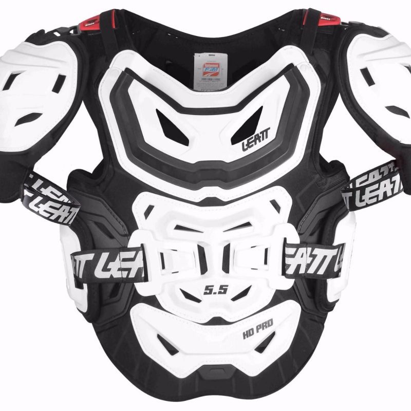 Leatt Chest Protector 5.5 PRO HD BODY Armor - White
