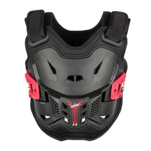 Leatt Chest Protector 2.5 KIDS Black , 110-134 CM BODY Armor - Black/Red (4-7 Lat