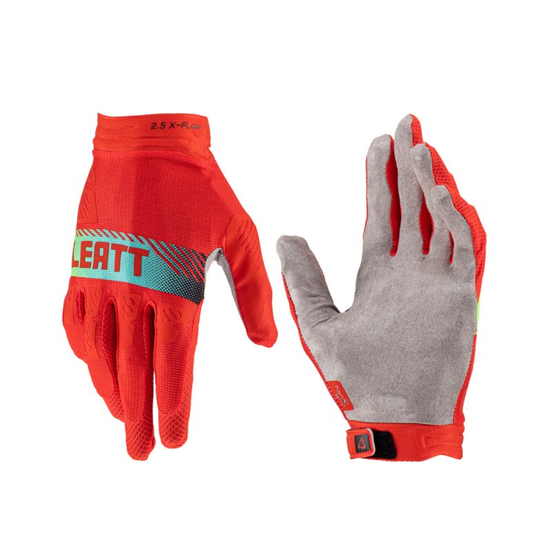 Leatt MOTO 2.5 X-FLOW Gloves - Red/Blue
