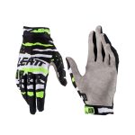 Leatt MOTO 2.5 X-FLOW Tiger Gloves Gloves 2 Leatt MOTO 2.5 X-FLOW Tiger Gloves Gloves - Black/White/Fluo Green