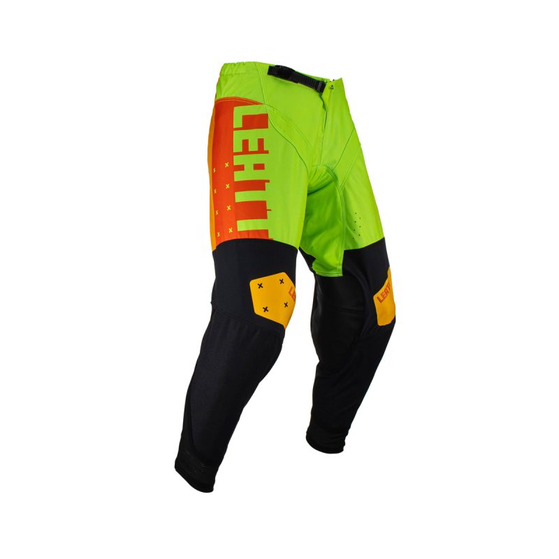 Leatt MOTO 4.5 Citrus Pants Pants - Orange/Fluo Yellow/Black