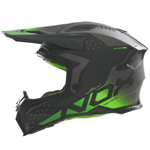 Matte Black/Neon Green