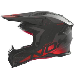 Black/Matte Red