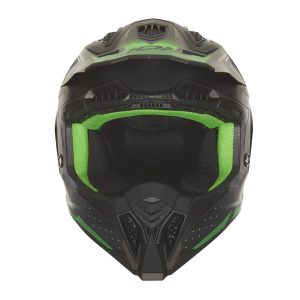 NOX OFF ROAD / Cross N634 Gradient Helmet - Matte Black/Neon Green