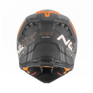 NOX OFF ROAD / Cross N634 Storm Helmet - Matte Black/Fluo Orange