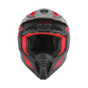 NOX OFF ROAD / Cross N634 Storm Helmet - Matte Black/Red