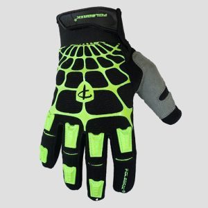Black/Fluo Green