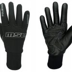 Polednik Sportowe SKORZANO-TEKSTYLNE RSW Windproof Gloves 2 Polednik Sportowe SKORZANO-TEKSTYLNE Model RSW Windproof Gloves - Black
