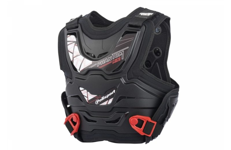 Polisport Chest Protector Phantom MINI Black Youth