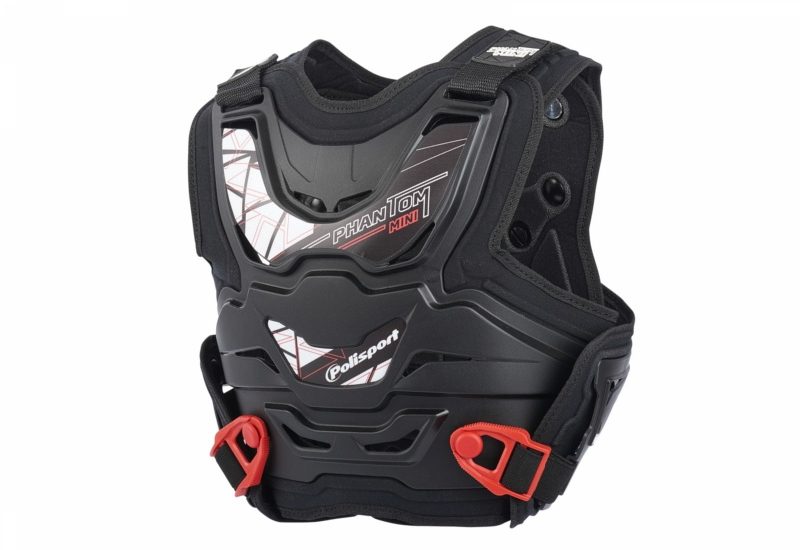 Polisport Chest Protector Phantom MINI Black Youth