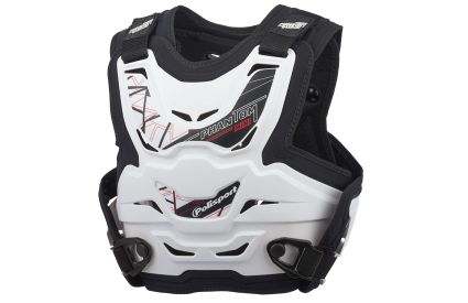 Polisport Chest Protector Phantom MINI White Youth