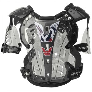 Polisport Chest Protector XP2 Z Ochraniaczami Ramion - Clear/Black