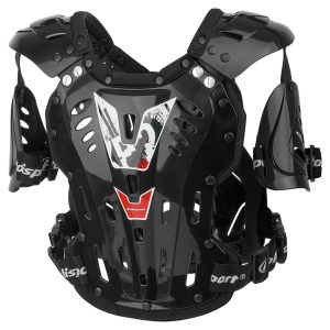 Polisport Chest Protector XP2 Z Ochraniaczami Ramion - Black