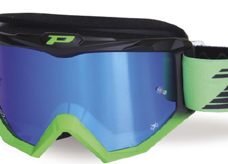 Progrip PG3201-138 FL Atzaki Goggles - Black/Green (