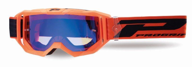 Progrip PG3300-409 FL Vision GO Goggles - Fluo Matte Orange (