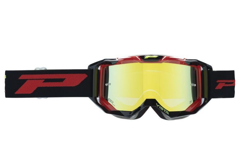 Progrip PG3303-125 FL Vista Goggles - Black/Red (
