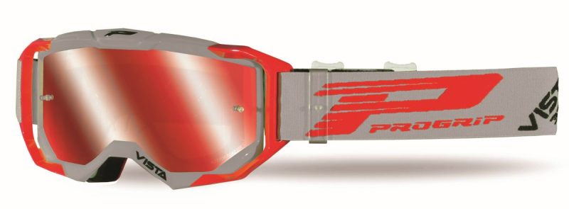 Progrip PG3303-288 FL Vista Goggles - Grey/Red (