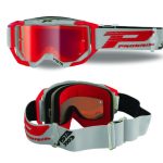 Progrip PG3303-288 FL Vista Goggles 1 Progrip PG3303-288 FL Vista Goggles - Grey/Red (