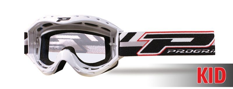 Progrip PG3101-101 Atzaki Youth Goggles - White (