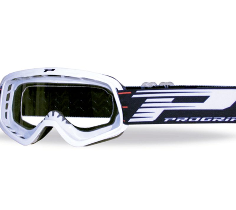 Progrip PG3101-101 Atzaki CH Youth Goggles - White (