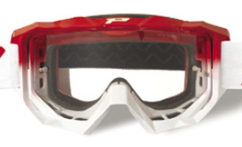 Progrip PG3200-130 TR Venom Goggles - Red/White (