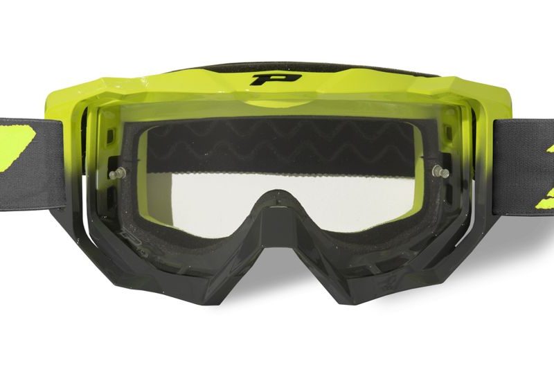 Progrip PG3200-347 TR Venom Goggles - Fluo Yellow/Grey (
