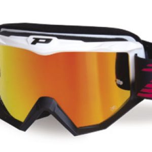Progrip PG3201-137 FL Atzaki Goggles - White/Black (