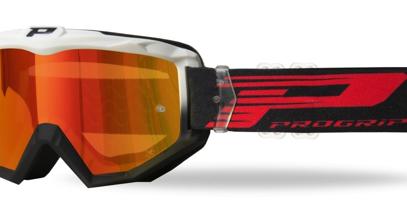 Progrip PG3201-137 FL Atzaki Goggles - White/Black (