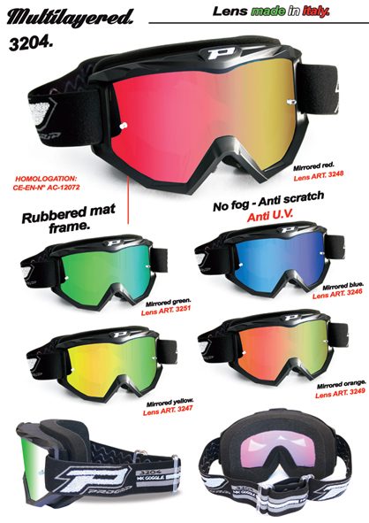 Progrip PG3204-184 DARK SIDE Goggles - Matte Black (