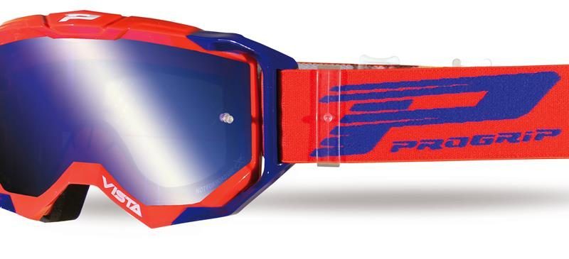 Progrip PG3303-197 FL Vista Goggles - Red/Blue (