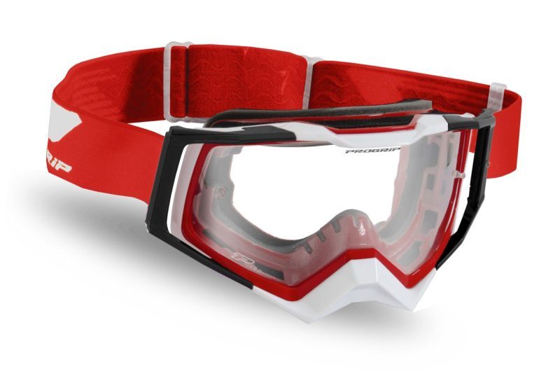 Progrip PG3309-161 TR Rapid Goggles - Red/White/Black (