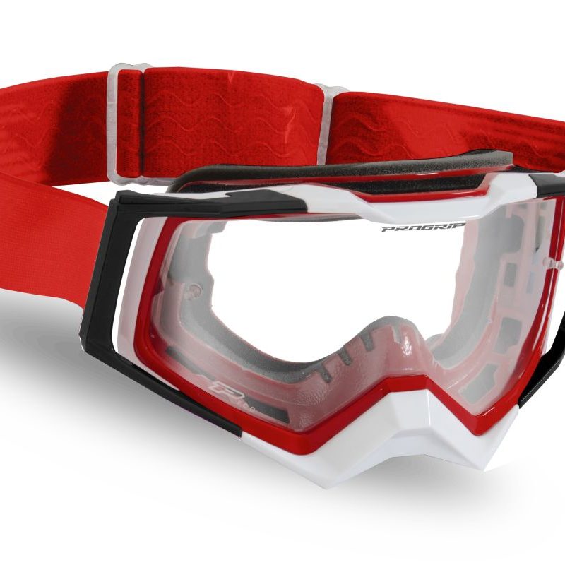 Progrip PG3309-161 TR Rapid Goggles - Red/White/Black (